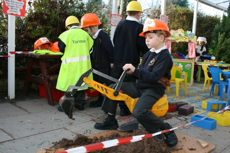Our very own building site!