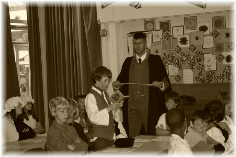 A victorian school day